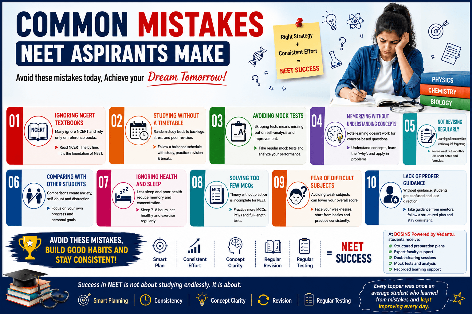 Common Mistakes NEET Aspirants Make
